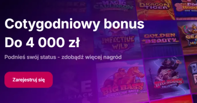 NV Casino cotygodniowy bonus